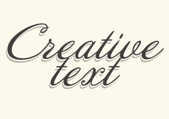 Beautiful font for your photo or post captions